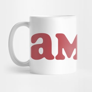 Amen - Bittersweet Red Mug